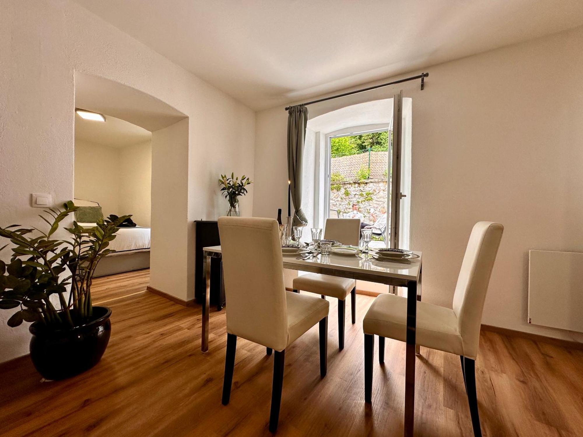 Schoene Ferienwohnung Schottwien Buitenkant foto